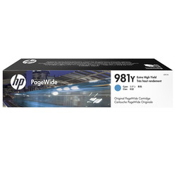 Hp 981Y-L0R13A Cyan Original Cartridge Extra High-Power - HP