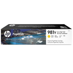 Hp 981Y-L0R15A Yellow Original Cartridge Extra High-Power - HP