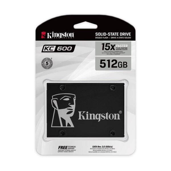 Kingston KC600 512GB 2.5'' SATA SSD - 3