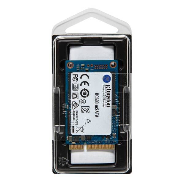 Kingston KC600 512GB mSATA SSD - 3
