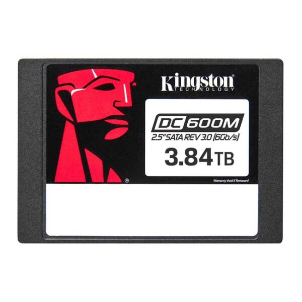 Kingston SEDC600M Enterprise 3.84TB 2.5'' SATA SSD - 1