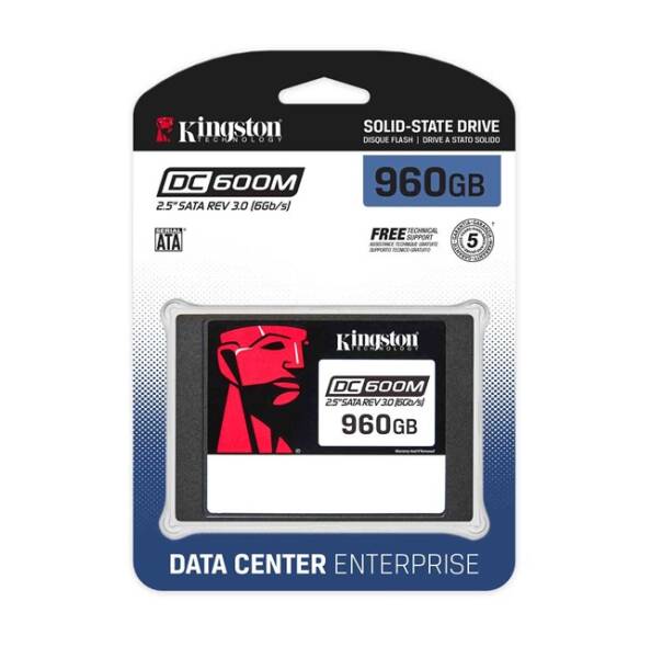 Kingston SEDC600M Enterprise 960GB 2.5'' SATA SSD - 2