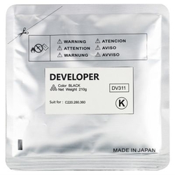 Konica Minolta DV-311 Black Muadil Developer - KONICA-MINOLTA