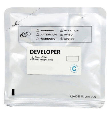 Konica Minolta DV-512 Cyan Muadil Developer - 1