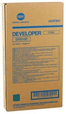 Konica Minolta DV-610 Cyan Original Developer - 1
