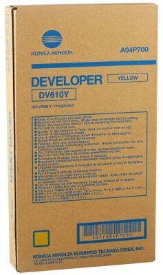 Konica Minolta DV-610 Yellow Original Developer - 1