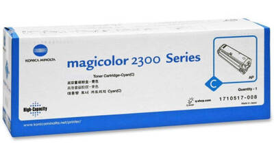 Konica Minolta MagiColor 2300W Mavi Orjinal Toner Yüksek Kapasiteli