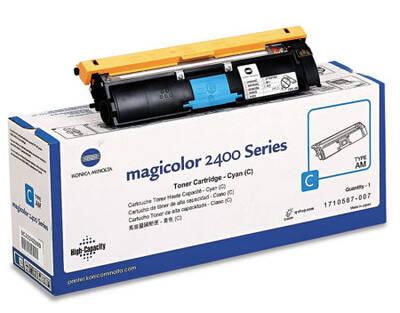 Konica Minolta MagiColor 2400W Cyan Original Toner High-Power - 1