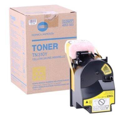 Konica Minolta TN-310 Yellow Original Photocopy Toner - 1