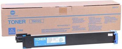 Konica Minolta TN-312 Cyan Original Photocopy Toner - 1