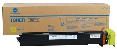 Konica Minolta TN-611 Yellow Original Photocopy Toner - 1