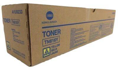 Konica Minolta TN-616L Yellow Original Photocopy Toner - 1