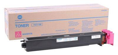 Konica Minolta TN-711 Magenta Original Photocopy Toner - 1