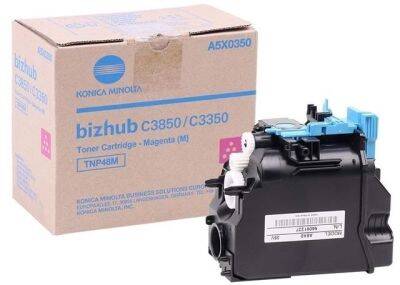 Konica Minolta TNP-48 Magenta Original Photocopy Toner - 1