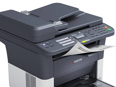 Kyocera FS-1025MFP Scanner Photocopy Laser Printers - 3