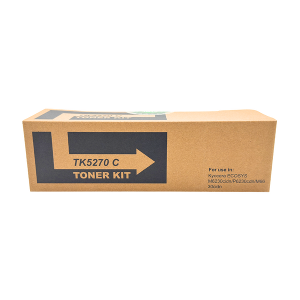 Kyocera TK-5270/1T02TVCNL0 Cyan Compatible Toner - 1