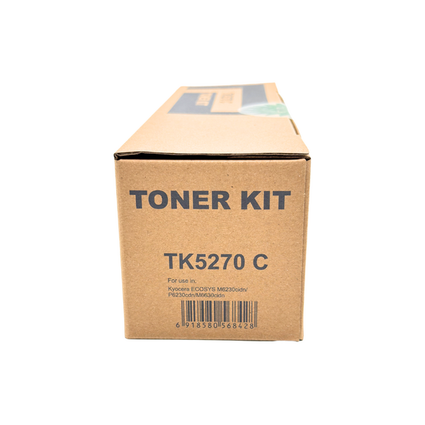 Kyocera TK-5270/1T02TVCNL0 Cyan Compatible Toner - 4