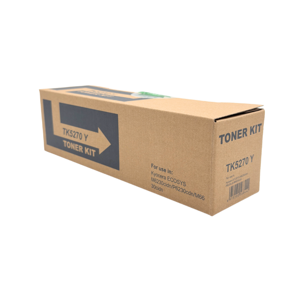 Kyocera TK-5270/1T02TVANL0 Yellow Compatible Toner - 2