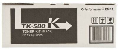 Kyocera TK-580/1T02KT0NL0 Siyah Orjinal Toner