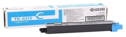 Kyocera TK-8315/1T02MVCNL0 Cyan Original Photocopier Toner - KYOCERA