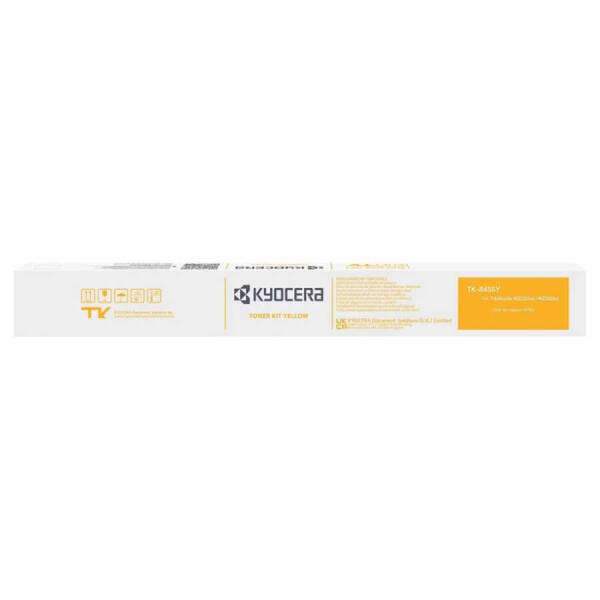 Kyocera TK-8455Y Sarı Orijinal Toner - 1