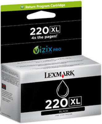 Lexmark 220XL-14L0174A Siyah Orjinal Kartuş Yüksek Kapasiteli