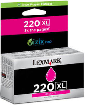 Lexmark 220XL-14L0176A Kırmızı Orjinal Kartuş Yüksek Kapasiteli