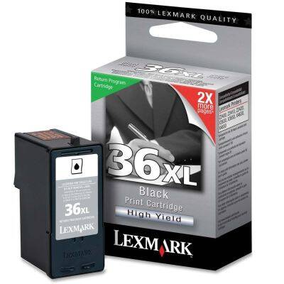 Lexmark 36XL-18C2170E Siyah Orjinal Kartuş Yüksek Kapasiteli