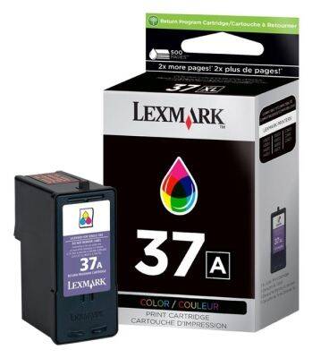 Lexmark 37A-18C2160E Renkli Orjinal Kartuş