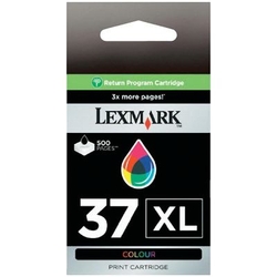 LEXMARK - Lexmark 37XL-18C2180E Renkli Orjinal Kartuş Yüksek Kapasiteli