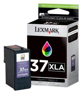 Lexmark 37XLA-18C2200E Renkli Orjinal Kartuş Yüksek Kapasiteli