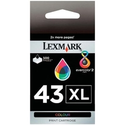 LEXMARK - Lexmark 43XL-18YX143E Renkli Orjinal Kartuş