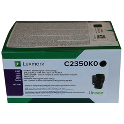 LEXMARK - Lexmark C2425-C2350K0 Siyah Orjinal Toner