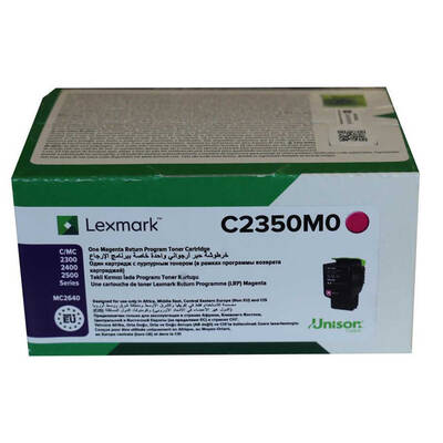 Lexmark C2425-C2350M0 Magenta Original Toner - 1