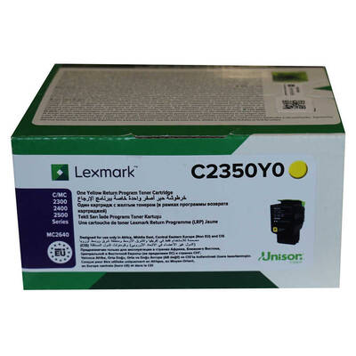 Lexmark C2425-C2350Y0 Sarı Orjinal Toner