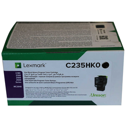 LEXMARK - Lexmark C2425-C235HK0 Siyah Orjinal Toner Yüksek Kapasiteli