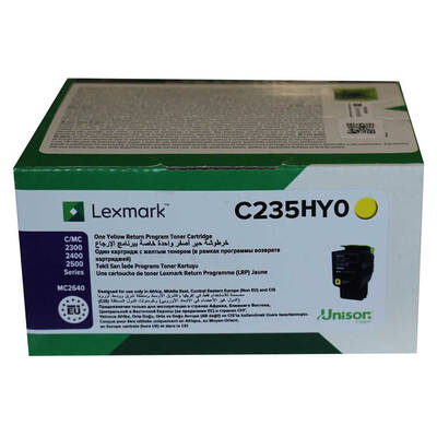 Lexmark C2425-C235HY0 Yellow Original Toner High-Power - 1