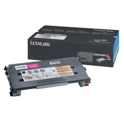 Lexmark C500-C500H2MG Kırmızı Orjinal Toner