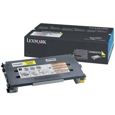 Lexmark C500-C500H2YG Sarı Orjinal Toner