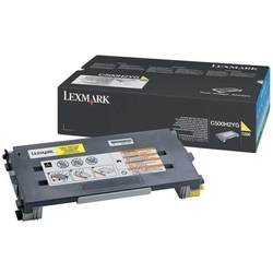 Lexmark C500-C500H2YG Yellow Original Toner - LEXMARK