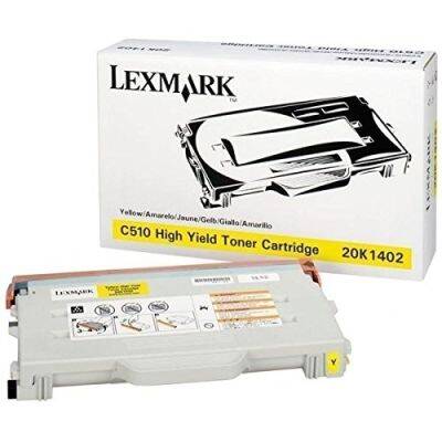 Lexmark C510-20K1402 Sarı Orjinal Toner