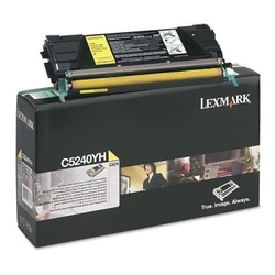 Lexmark C524-C5240YH Yellow Original Toner High-Power - LEXMARK