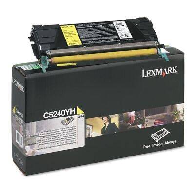 Lexmark C524-C5240YH Yellow Original Toner High-Power - 1