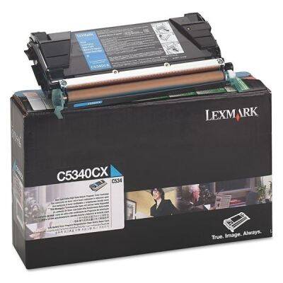 Lexmark C534-C5340CX Mavi Orjinal Toner Extra Yüksek Kapasiteli
