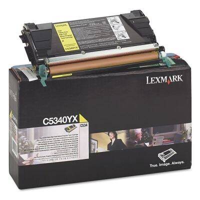 Lexmark C534-C5340YX Sarı Orjinal Toner Extra Yüksek Kapasiteli