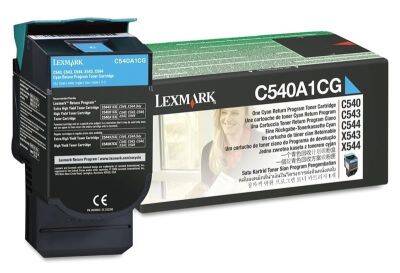 Lexmark C540-C540A1CG Cyan Original Toner - 1