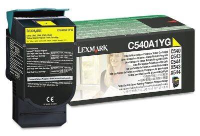 Lexmark C540-C540A1YG Sarı Orjinal Toner