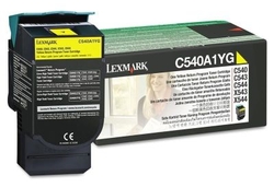 Lexmark C540-C540A1YG Yellow Original Toner - LEXMARK