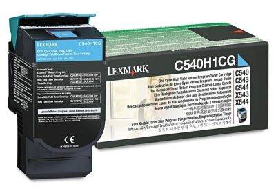 Lexmark C540-C540H1CG Cyan Original Toner High-Power - 1