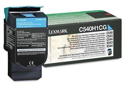 Lexmark C540-C540H1CG Mavi Orjinal Toner Yüksek Kapasiteli